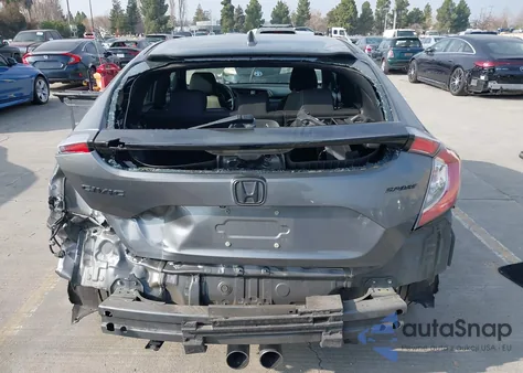 2018 Honda Civic Sport из США, поврежденный, VIN SHHFK7G4XJU215778